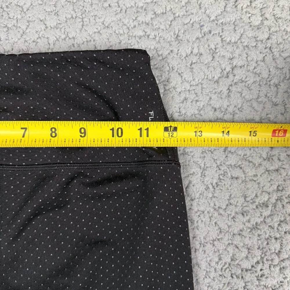 The North Face Leggings Womens Black Small Polka Dot Lace Ankle Athleisure
